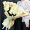 Букет из 15 белых роз