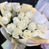 Букет из 15 белых роз