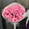 Букет из 25 розовых роз